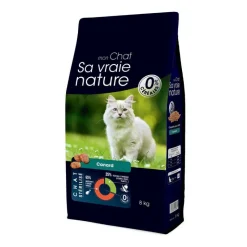 SA VRAIE NATURE Croquette pour chat stérilisé au canard - 8 kg