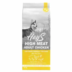 HAYS Croquette pour chien adulte au poulet High Meat - 12 kg