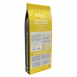HAYS Croquette pour chien adulte au poulet High Meat - 12 kg