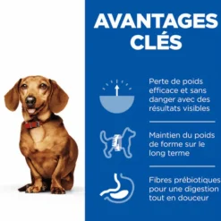 HILL'S Croquette pour chien adulte de petite taille Weight au poulet - 1,5 kg