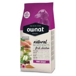 OWNAT Croquette pour chien adulte de petite taille - 4 kg