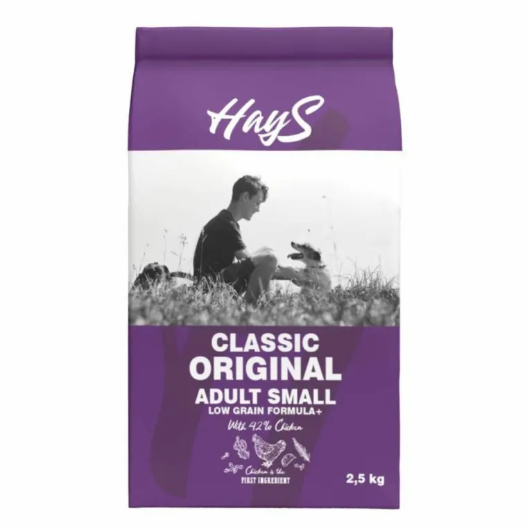HAYS Croquette pour chien adulte de petite race au poulet Classic - 2,5 kg