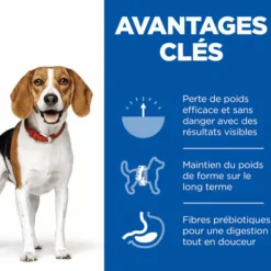 HILL'S Croquette pour chien adulte de petite taille Weight au poulet - 12 kg