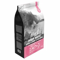 HAYS Croquette pour chien adulte à l'agneau et au poisson High Meat - 3 kg