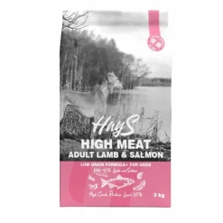 HAYS Croquette pour chien adulte à l'agneau et au poisson High Meat - 3 kg