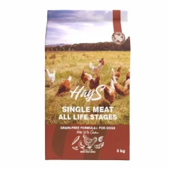 HAYS Croquette pour chien adulte mono-protéine de poulet sans céréales - 3 kg