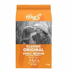 HAYS Croquette pour chien adulte de race moyenne au poulet Classic - 3 kg