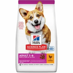 HILL'S Croquette pour chien adulte de petite taille au poulet - 3 kg