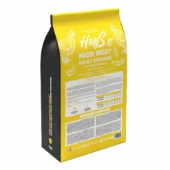 HAYS Croquette pour chien adulte au poulet High Meat - 3 kg