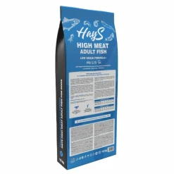 HAYS Croquette pour chien adulte au poisson High Meat - 12 kg