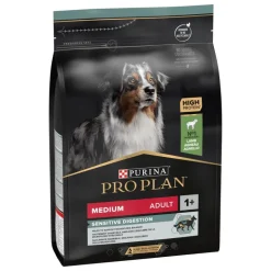PRO PLAN Croquette pour chien adulte digestion difficile à l'agneau - 3 kg