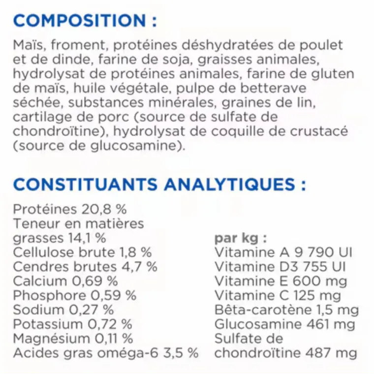 HILL'S Croquette pour chien adulte de grande taille au poulet - 18 kg