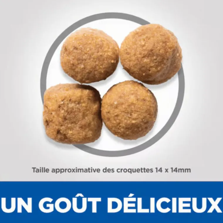 HILL'S Croquette pour chien adulte de grande taille au poulet - 18 kg