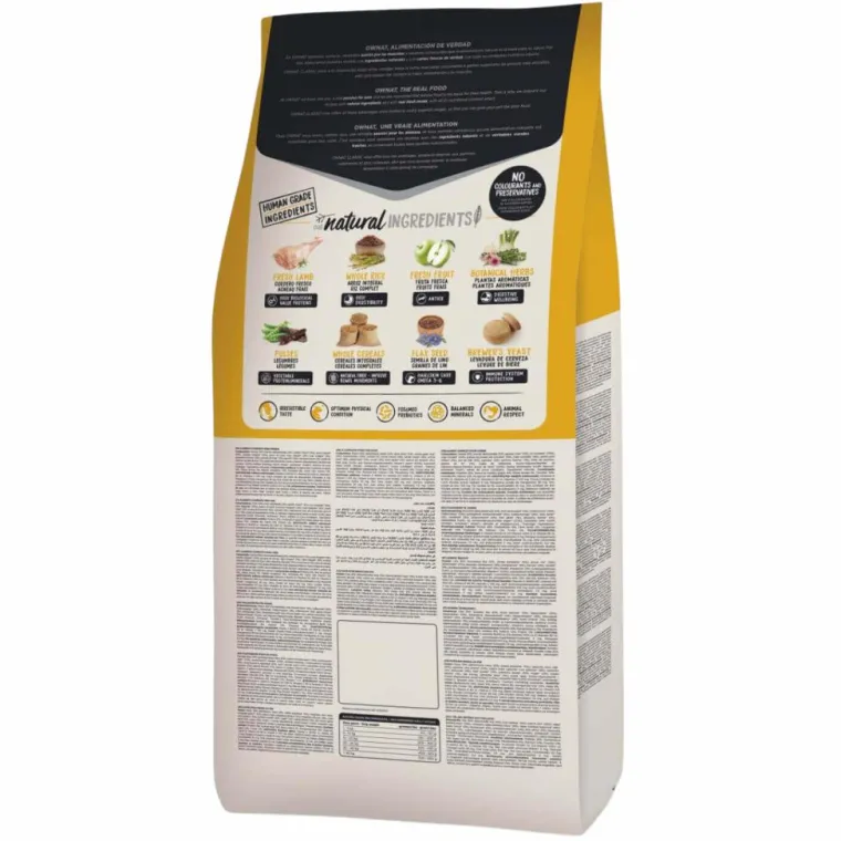 OWNAT Croquette pour chien adulte lamb & rice - 20 kg