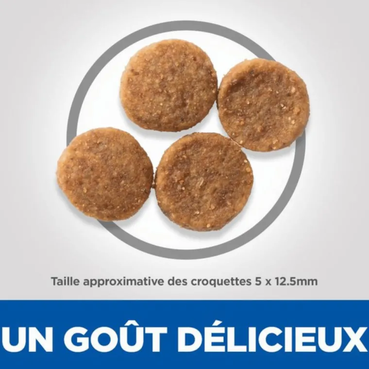 HILL'S Croquette pour chien mature de taille moyenne au poulet - 12 kg
