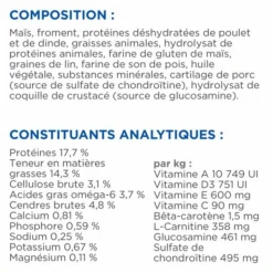 HILL'S Croquette pour chien mature de grande race au poulet - 18 kg