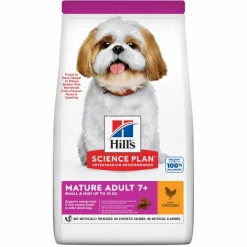 HILL'S Croquette pour chien mature de petite taille au poulet - 3 kg