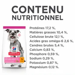 HILL'S Croquette pour chien mature de petite taille au poulet - 2,5 kg