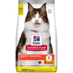 HILL'S Croquettes pour chat adulte Science Plan Perfect Digestion - 3 kg