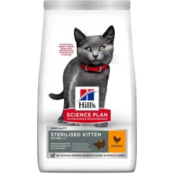 SCIENCE PLAN Croquettes pour chaton stérilisé Hill's Kitten Sterilised - 3 kg