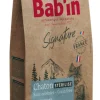 BAB'IN Croquettes pour chaton stérilisé au poulet sans céréales Signature - 1,5 kg