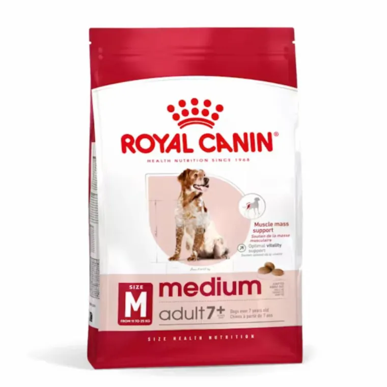ROYAL CANIN Croquettes pour chien Medium adulte de + 7 ans - Le sac de 15 kg