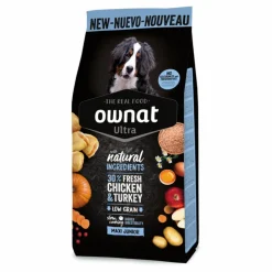 OWNAT Croquettes pour chiot maxi junior Ultra - 12 kg