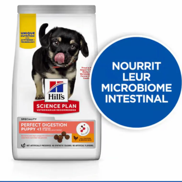 SCIENCE PLAN Croquettes pour chiot medium Hill's Perfect Digestion - 2,5 kg
