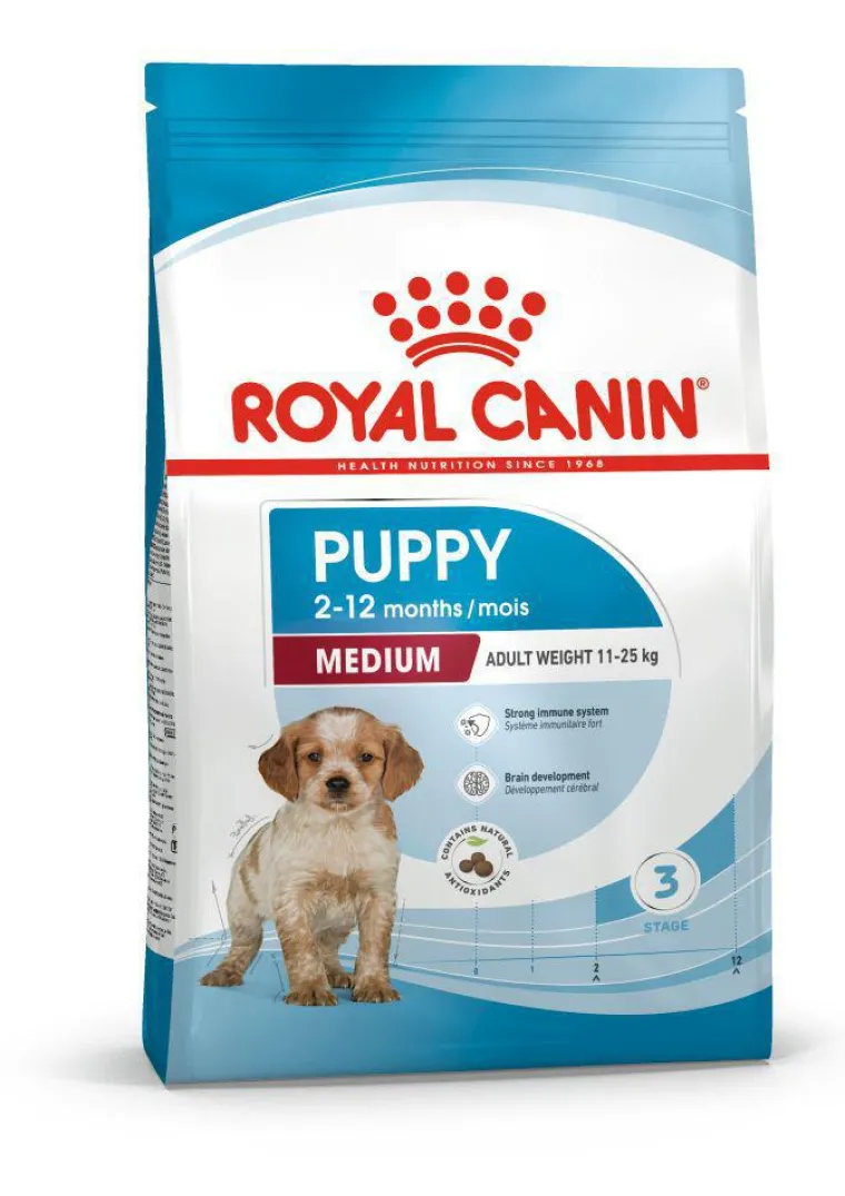 ROYAL CANIN Croquettes pour chiot Medium Puppy - 12 kg