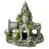 EUROPET Décor aquarium angkor wat coloris gris en résine de polyester- 240 x 167 x 245 cm