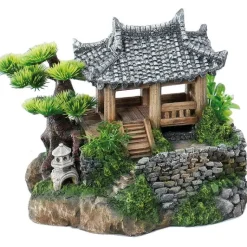 EUROPET Décor d’aquarium Korean cottage - 22,5 cm