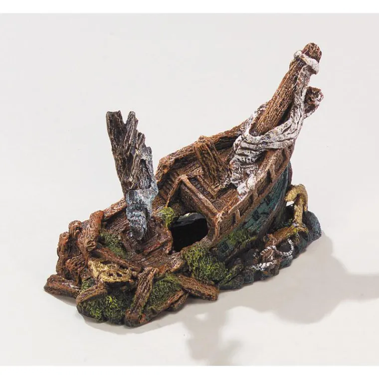 EUROPET Décor d'aquarium galion épave taille L