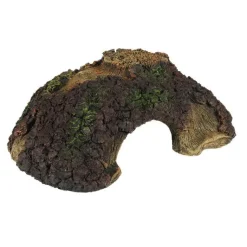 EUROPET Décor d'aquarium Oakly Stump 3 coloris marron en résine de polyester - 26,5 x 18,5 x 9 cm