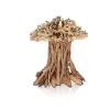 AQUAVIE Décor pour aquarium coloris marron Three Forêt SPM - 13 x 13 x 9 cm