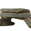 REPTILE PLANET Décor pour terrarium en résine coloris gris Napa Valley Stone - 16 x 15 x 7 cm