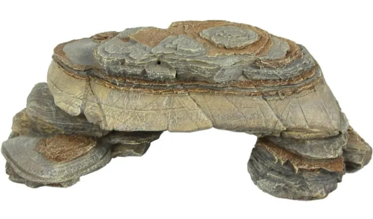 REPTILE PLANET Décor pour terrarium en résine coloris gris Napa Valley Stone - 42 x 12 x 13 cm