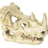 REPTILE PLANET Décor pour vivarium en résine coloris beige Rhinocéros Skull - 16 x 10 x 12 cm