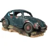 EUROPET Décoration d’aquarium coccinelle engloutie bleu - 34,5 x 16,9 x 13,5 cm