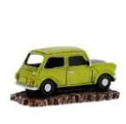 EUROPET Décoration pour aquarium coloris vert Voiture Vintage Britannique Aqua Della - 12 x 6,5 x 5,5 cm