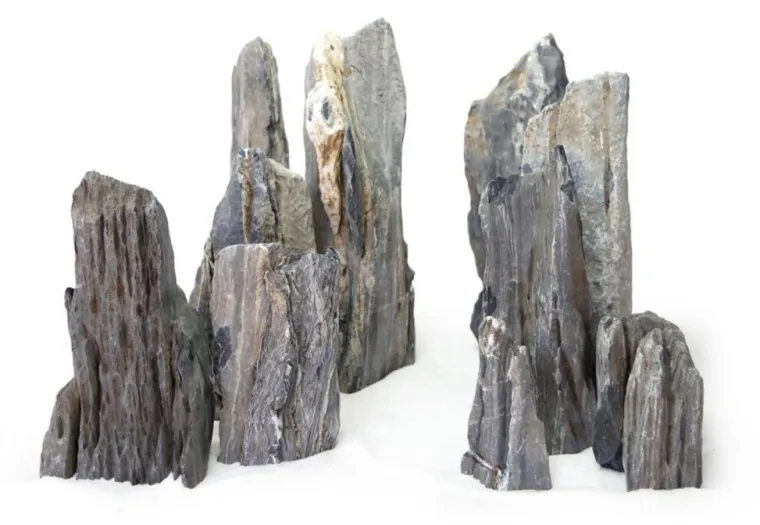 REPTILE PLANET Décoration pour aquarium pierre stalagmit coloris gris Reptiles Planet - Taille M
