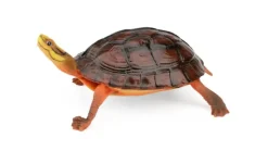 TERRATLANTIS Décoration pour terrarium coloris marron en résine figurine tortue - 16,9 x 11,5 x 7 cm