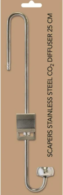SUPERFISH Diffuseur CO2 pour aquarium en inox coloris gris - 25 cm