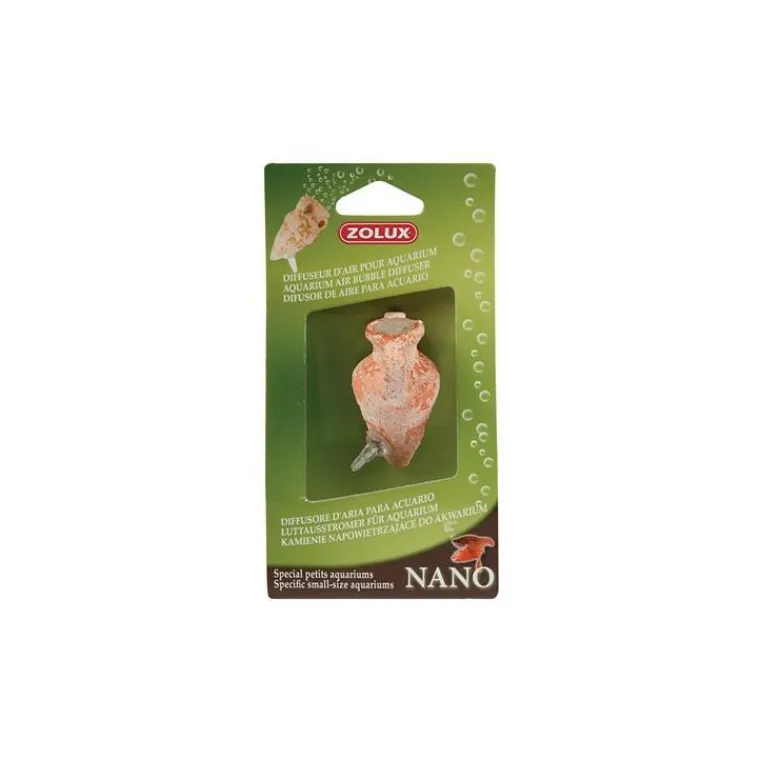 ZOLUX Diffuseur nano amphore Pinta en céramique 4,5x3,5x6 cm