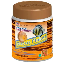 BLUE CORAL Discus Flakes - OCEAN NUTRITION - 70g