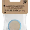 SUPERFISH Disque pour diffuseur CO2 pour aquarium en céramique coloris gris diffuseur 35 Scapers