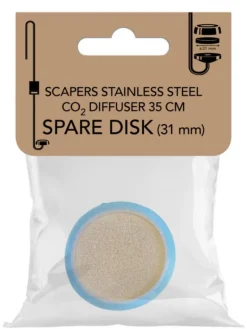 SUPERFISH Disque pour diffuseur CO2 pour aquarium en céramique coloris gris diffuseur 35 Scapers