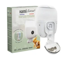 HAMIFORM Distributeur automatique de granulés pour lapin et rongeur coloris blanc