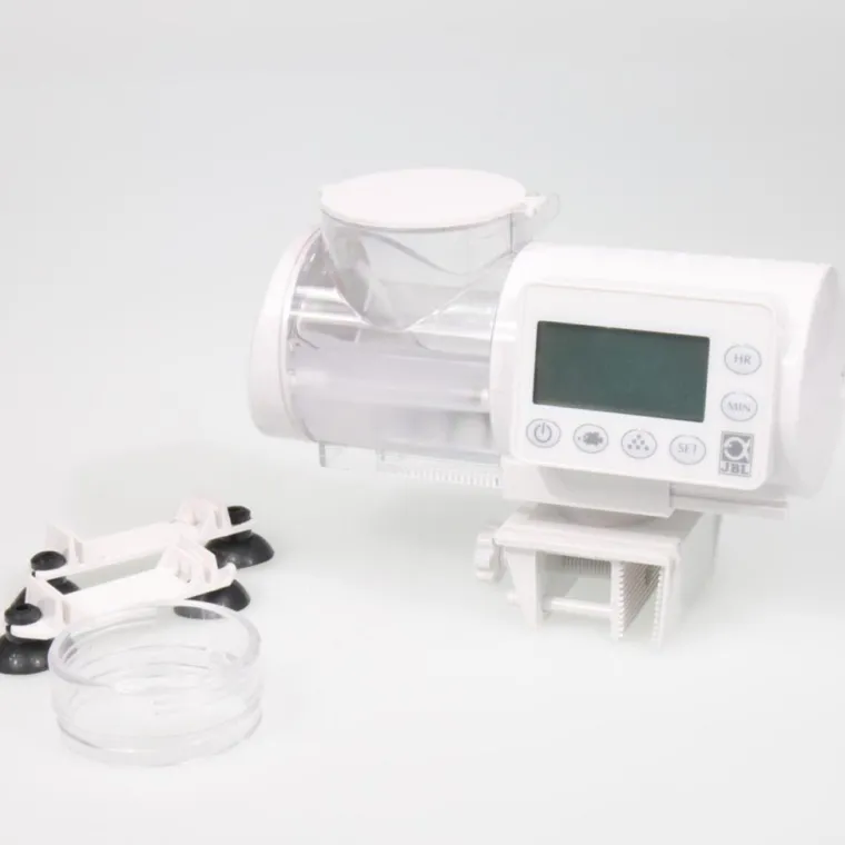 JBL Distributeur de nourriture pour poissons d'aquarium coloris blanc Pronovo Autofood
