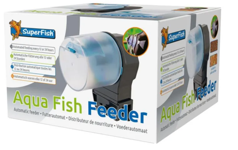 SUPERFISH Distributeur de nourriture pour aquarium coloris noir Aqua Fish Feeder