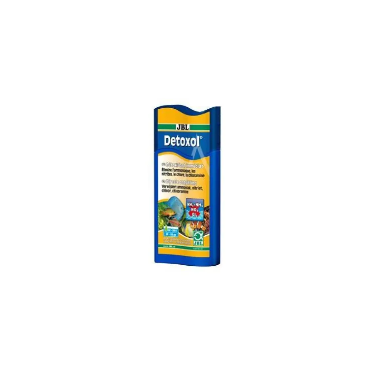 JBL Détoxifiant aquarium à action rapide, Detoxol - contenance 250 ml